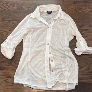 White Button-Up Shirt